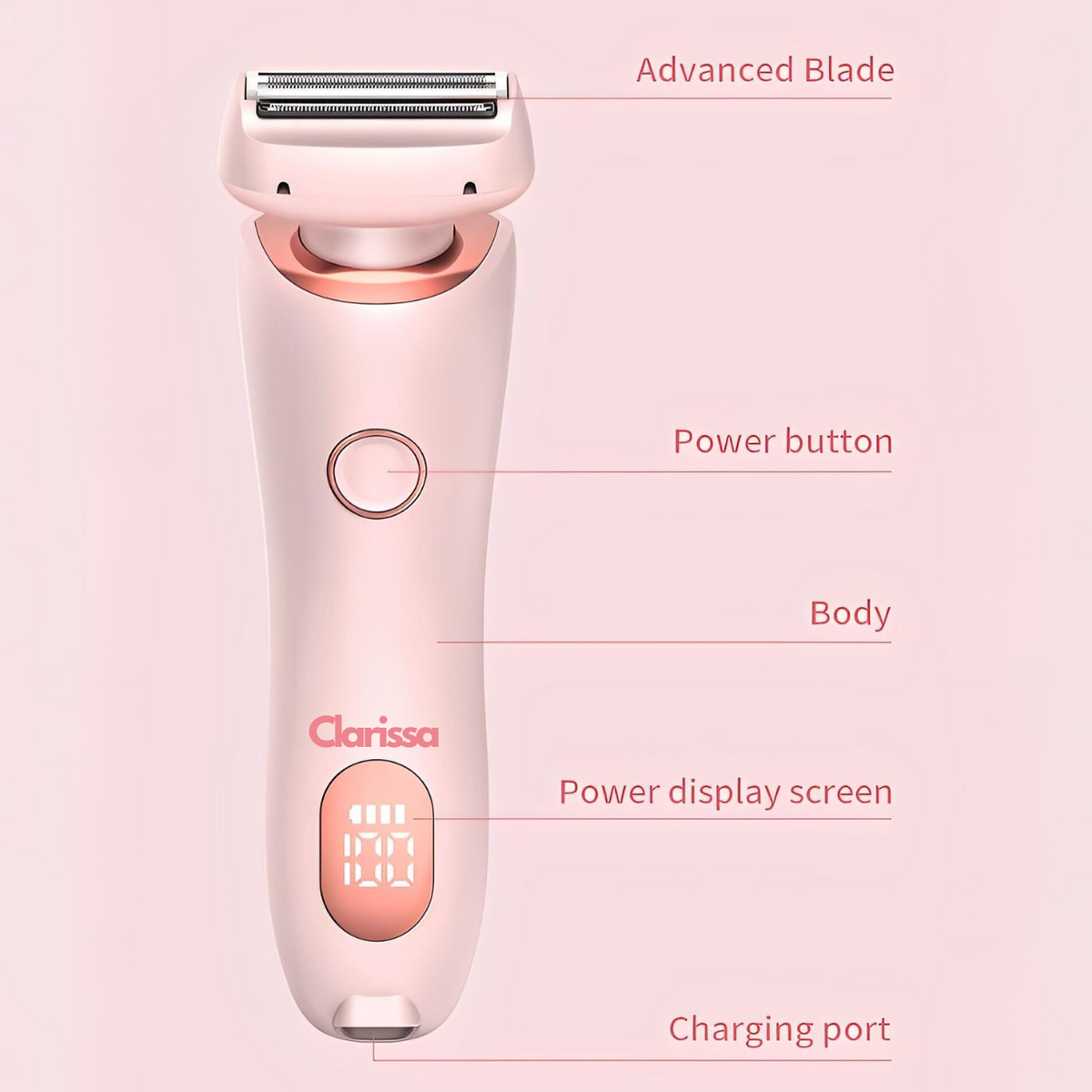 Clarissa™ Waterproof Razor